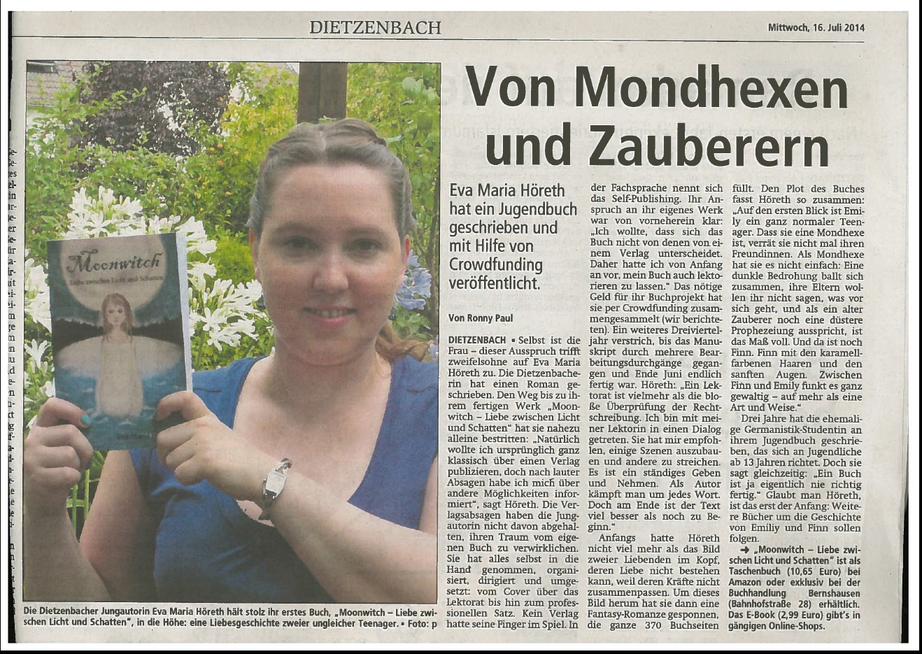 Offenbach Post 16.07.2014